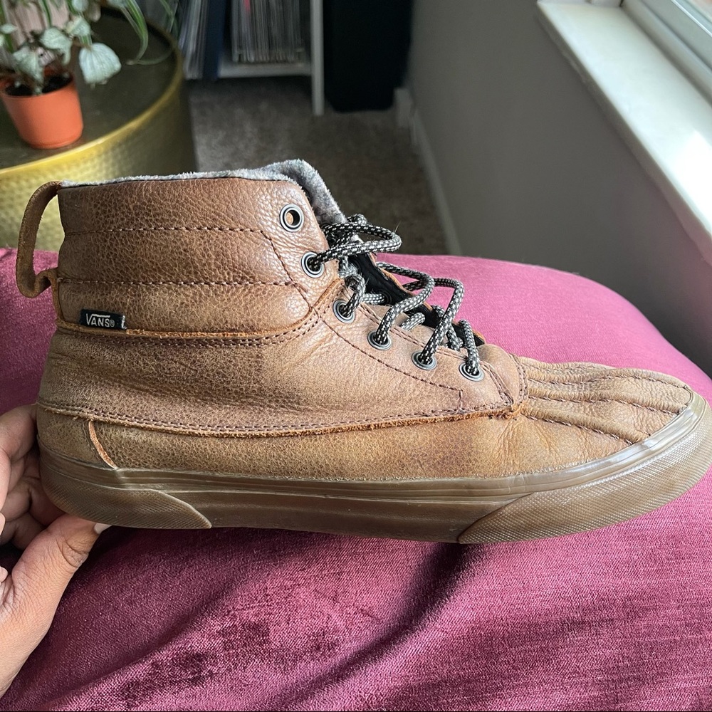 Vans MTE waterproof boots in brown